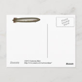 Hindenburg Postkarte (Rückseite)
