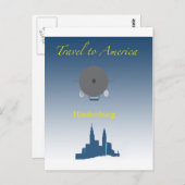 Hindenburg Postkarte (Vorne/Hinten)