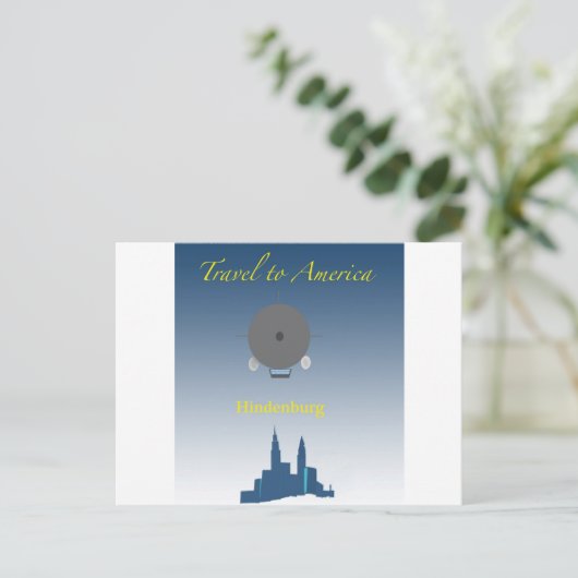 Hindenburg Postkarte (Stehend Vorderseite)