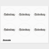 Hindenburg Sticker (Blatt)