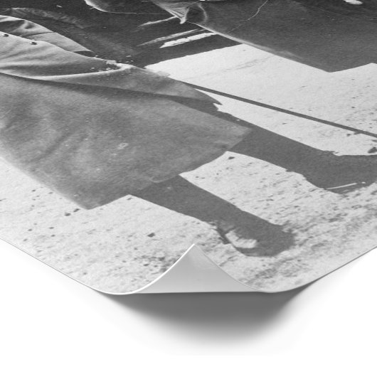 Hindenburg und Ludendorff Poster (Ecke)