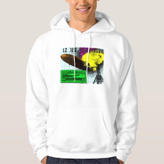 Hindenburgburning Hoodie (Vorderseite)