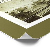 Hindenburger Broschüre Vintage Fotos Poster (Ecke)