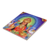 Hindische Göttin Lakshmi Maa Fliese (Seite)