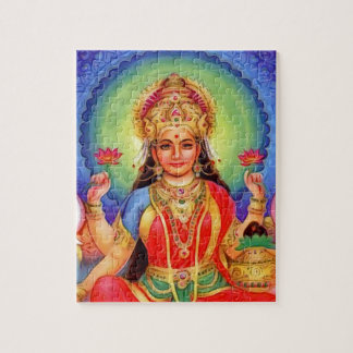 Hindische Göttin Lakshmi Maa Puzzle