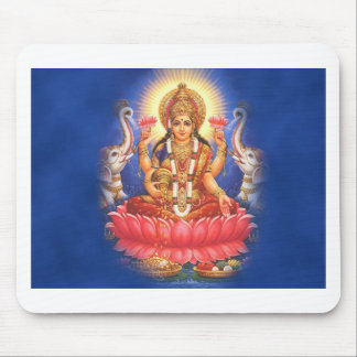 Hindische Göttin Laxmi Devi Mata Mousepad