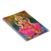 Hindische Göttin Saraswati Notizblock (Rechte Seite)