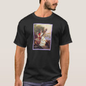 Hindische Göttin Saraswati T-Shirt (Vorderseite)