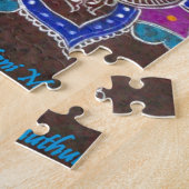 Hindische Kunst Puzzle (Seite)