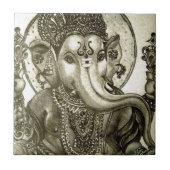 HINDISCHER ELEFANT-GOTT FLIESE (Vorderseite)