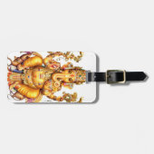 HINDISCHER GOTT GANESH GEPÄCKANHÄNGER (Vorderseite horizontal)