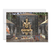 Hindischer Tempel-Einladungs-Lech 5" Lord-Shiva x