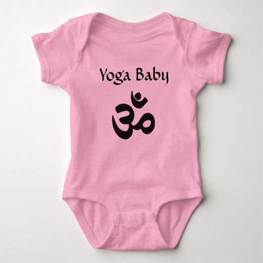 Hindisches Baby-Yoga Baby Strampler (Vorderseite)