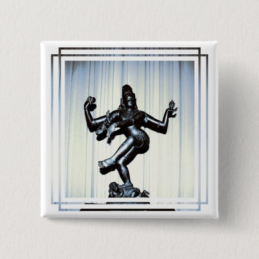 Hindisches Shiva Button (Vorderseite)