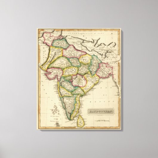 Hindoostan 3 leinwanddruck (Vorderseite)