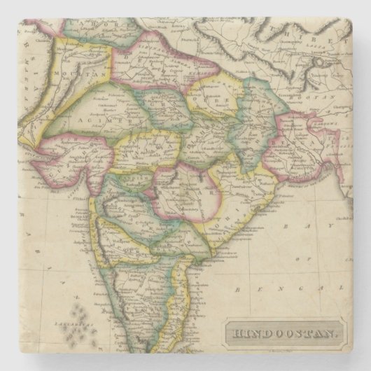 Hindoostan 3 steinuntersetzer (Vorderseite)