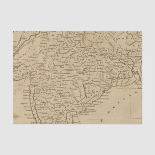 Hindoostan 6 seidenpapier (Vorderseite)