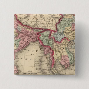 Hindoostan, Farther India, China, Tibet Button