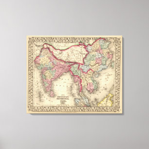 Hindoostan, Farther India, China, Tibet Leinwanddruck