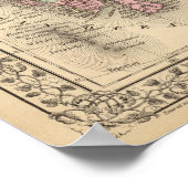 Hindoostan, Farther India, China, Tibet Poster (Ecke)