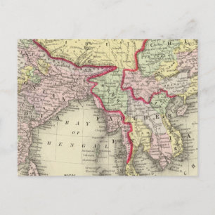 Hindoostan, Farther India, China, Tibet Postkarte