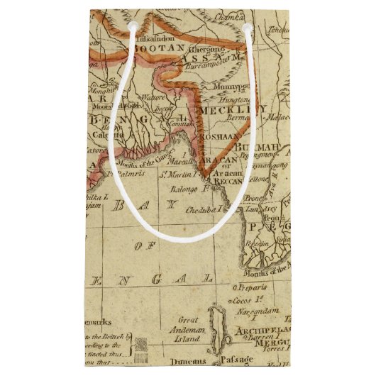 Hindoostan oder Indien Kleine Geschenktüte (Vorderseite)