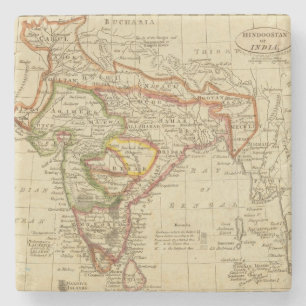 Hindoostan oder Indien Steinuntersetzer