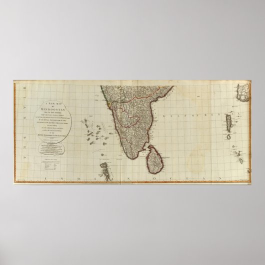 Hindoostan south poster (Vorne)