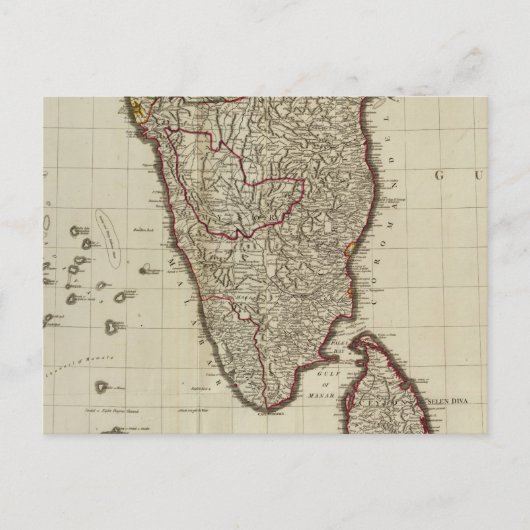 Hindoostan Süd Postkarte (Vorderseite)