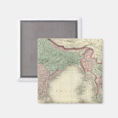 Hindoostan und Farther India Magnet (Vorderseite/Rückseite)