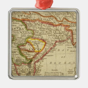 Hindoostan und Indien Ornament Aus Metall