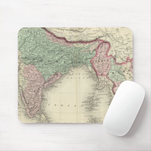 Hindoostan und weiteres Indien Mousepad (Mit Mouse)
