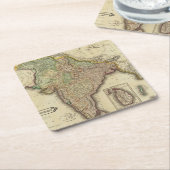 Hindostan 2 rechteckiger pappuntersetzer (angewinkelt)