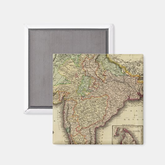 Hindostan Magnet (Vorderseite/Rückseite)