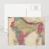Hindostan oder Britisches Indien Postkarte (Vorne/Hinten)
