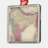 Hindostan oder britisches Indien Silbernes Ornament (Links)