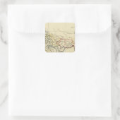 Hindostan Quadratischer Aufkleber (Tasche)
