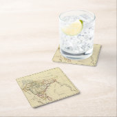 Hindostan Rechteckiger Pappuntersetzer (Vor Ort)