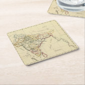 Hindostan Rechteckiger Pappuntersetzer (angewinkelt)