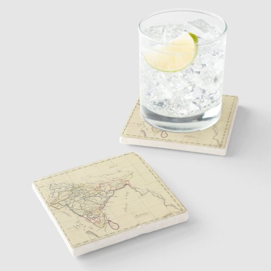 Hindostan Steinuntersetzer (Seitenansicht)