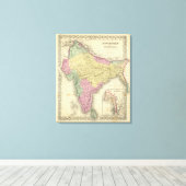Hindown oder Britisches Indien 2 Leinwanddruck (Insitu (Holzboden))