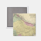 Hindown oder Britisches Indien 2 Magnet (Vorderseite/Rückseite)