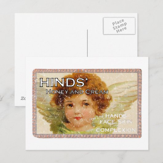 Hinds-1893 - Not Postkarte (Vorne/Hinten)