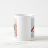 Hinds in Winter 1995 Kaffeetasse (Mittel)