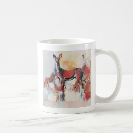 Hinds in Winter 1995 Kaffeetasse (Rechts)