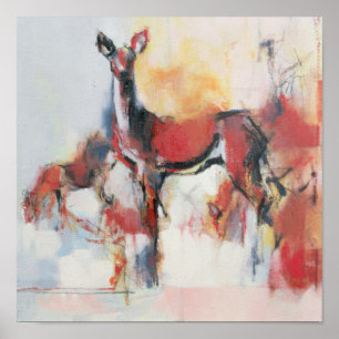 Hinds in Winter 1995 Poster