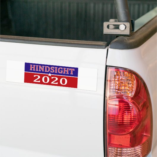 HindSight 2020 Autoaufkleber (Auf Lkw)