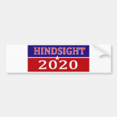 HindSight 2020 Autoaufkleber (Vorne)