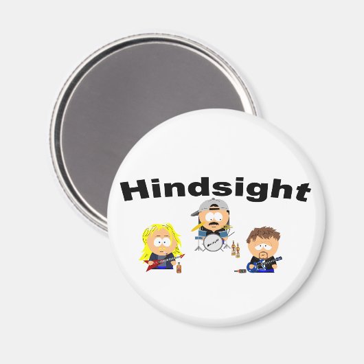 Hindsight Magnet (Vorderseite/Rückseite)