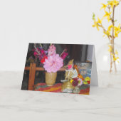 Hindu Alter Card Karte (Gelbe Blume)